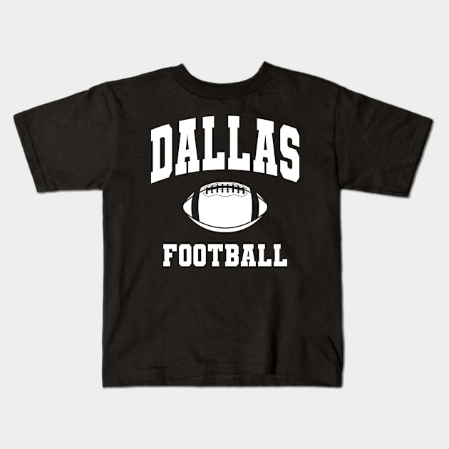 Dallas Cowboys Kids T-Shirt by Tamie